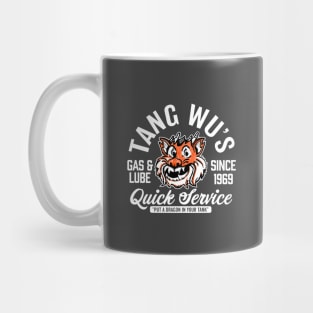 Tang Wu's Gas and Lube - Biker Style (Multicolor - Reverse) Mug